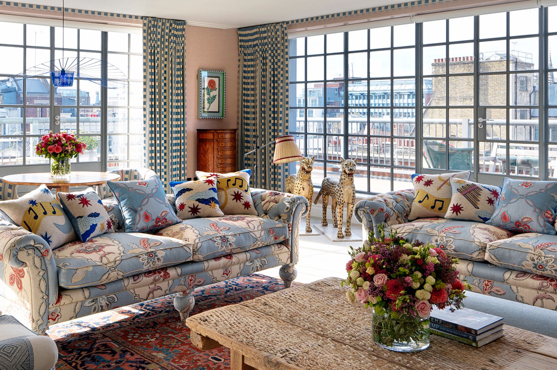 The Soho Hotel lounge