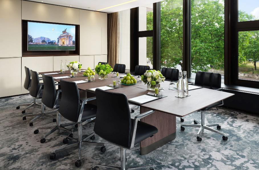 Park-facing boardroom